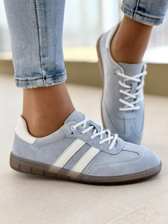 Sneakersy damskie ze skóry naturalnej