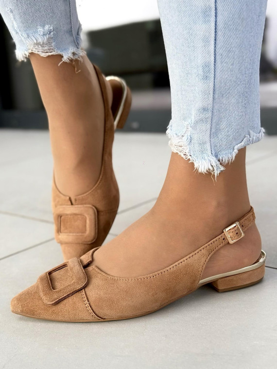 Czółenka ze skóry naturalnej Polskiej produkcji