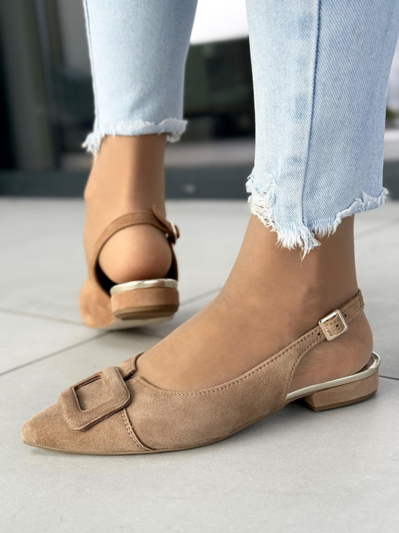 Czółenka ze skóry naturalnej Polskiej produkcji