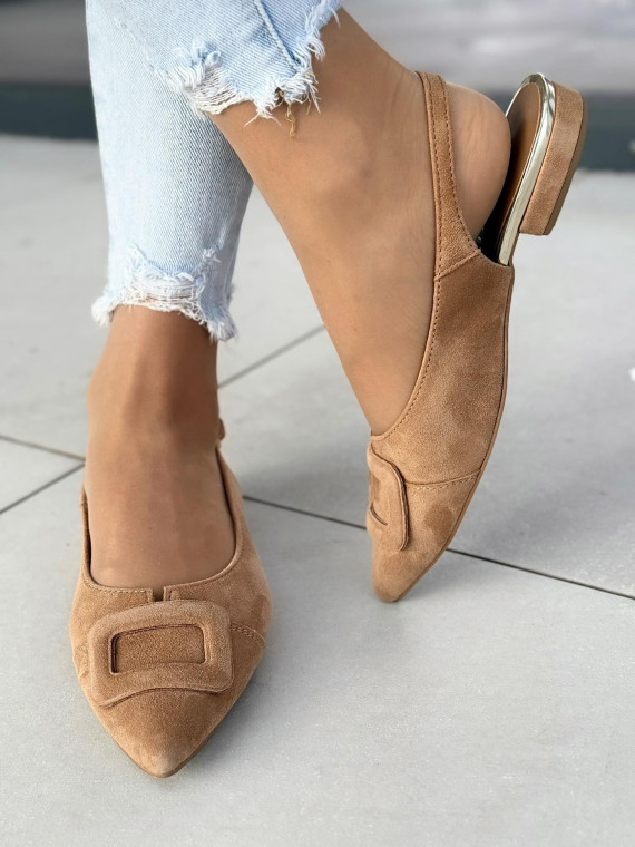 Czółenka ze skóry naturalnej Polskiej produkcji