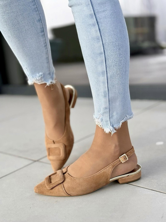 Czółenka ze skóry naturalnej Polskiej produkcji