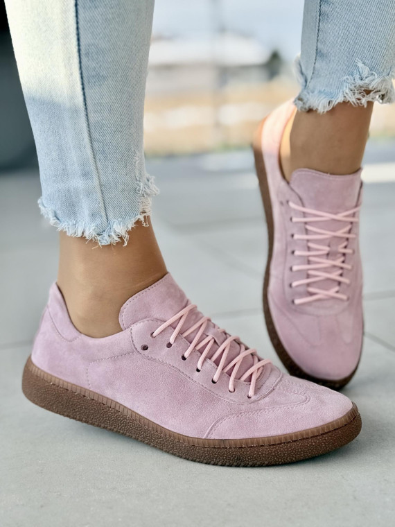 Sneakersy OLEKSY ze skóry Polskiej produkcji