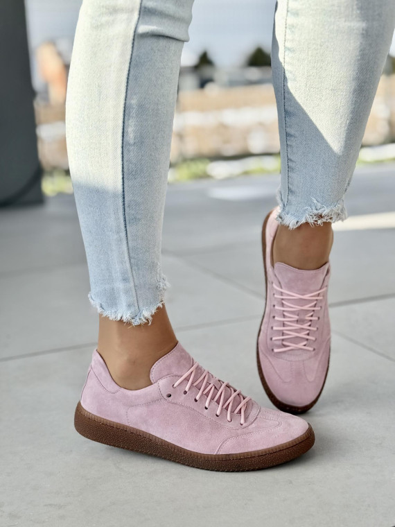 Sneakersy OLEKSY ze skóry Polskiej produkcji