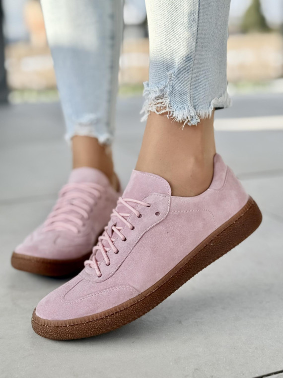 Sneakersy OLEKSY ze skóry Polskiej produkcji