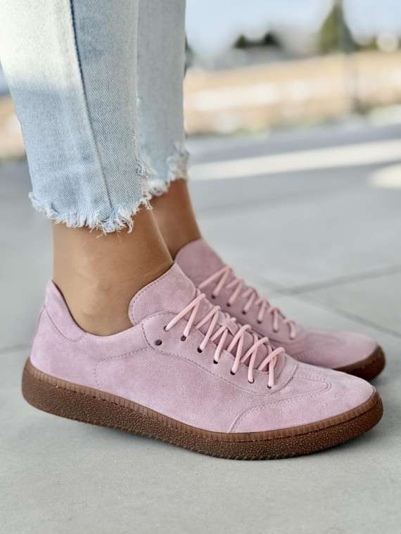 Sneakersy OLEKSY ze skóry Polskiej produkcji