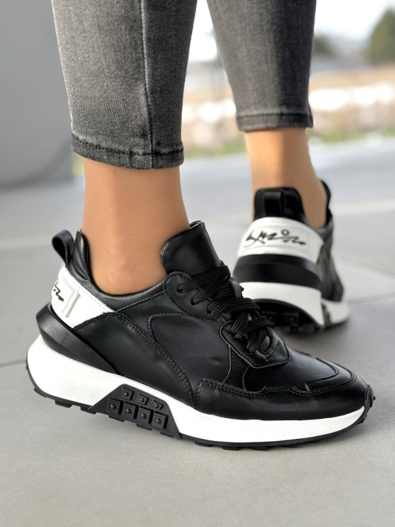 Sneakersy OLEKSY ze skóry Polskiej produkcji