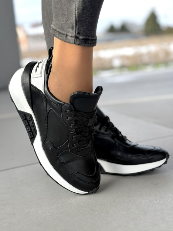 Sneakersy OLEKSY ze skóry Polskiej produkcji