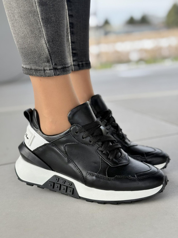 Sneakersy OLEKSY ze skóry Polskiej produkcji