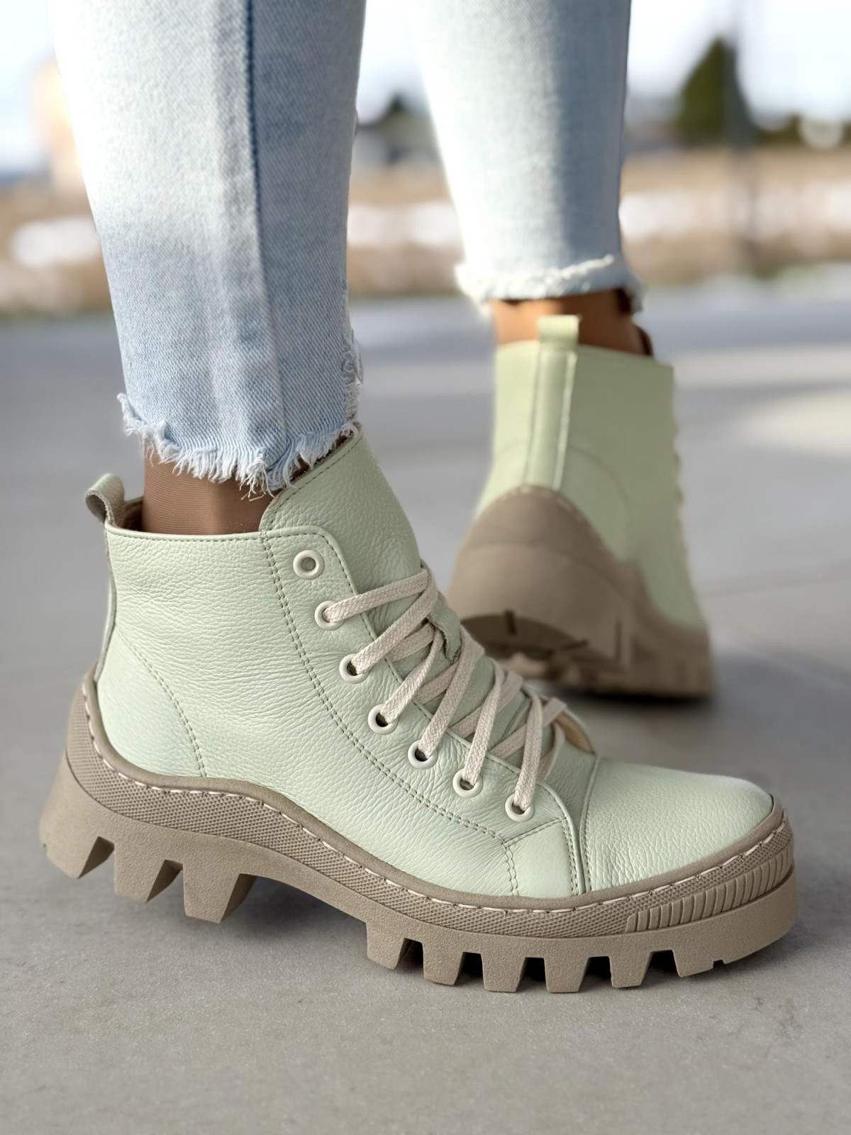 Trapery skórzane OLEKSY Polskiej produkcji