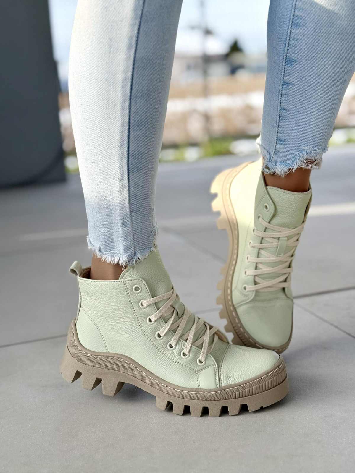 Trapery skórzane OLEKSY Polskiej produkcji