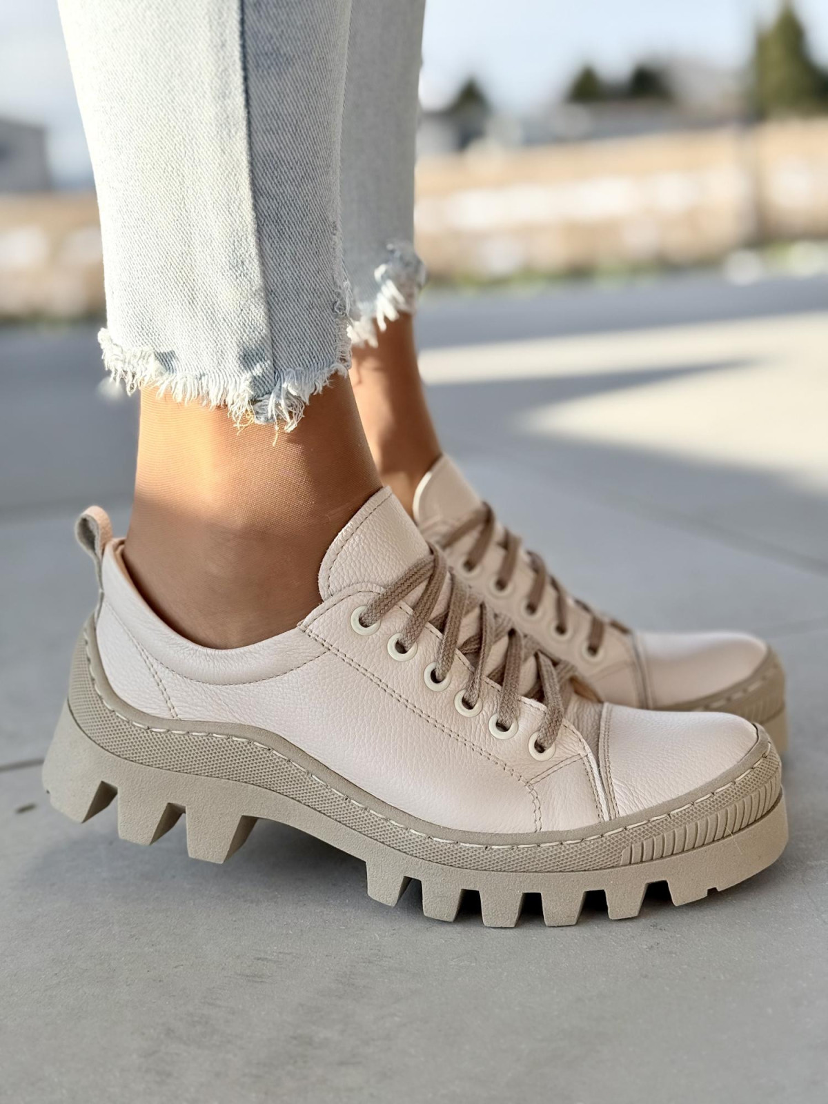 Trapery skórzane OLEKSY Polskiej produkcji