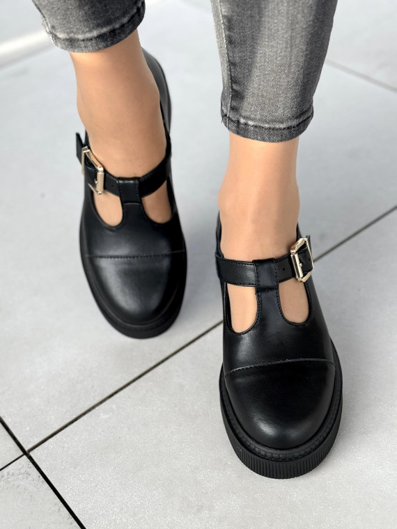 Półbuty damskie OLEKSY ze skóry naturalnej Polskiej produkcji