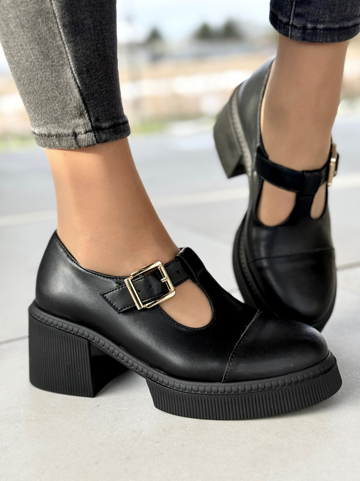 Półbuty damskie OLEKSY ze skóry naturalnej Polskiej produkcji