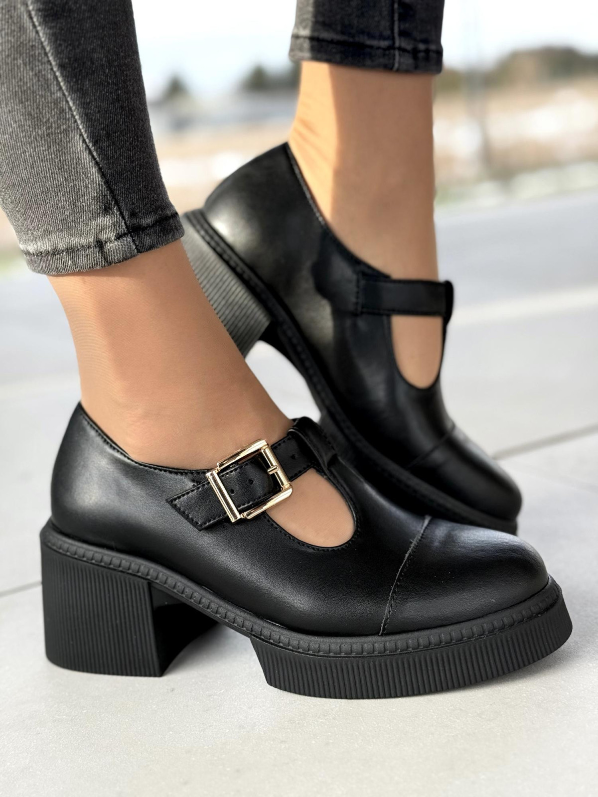 Półbuty damskie OLEKSY ze skóry naturalnej Polskiej produkcji