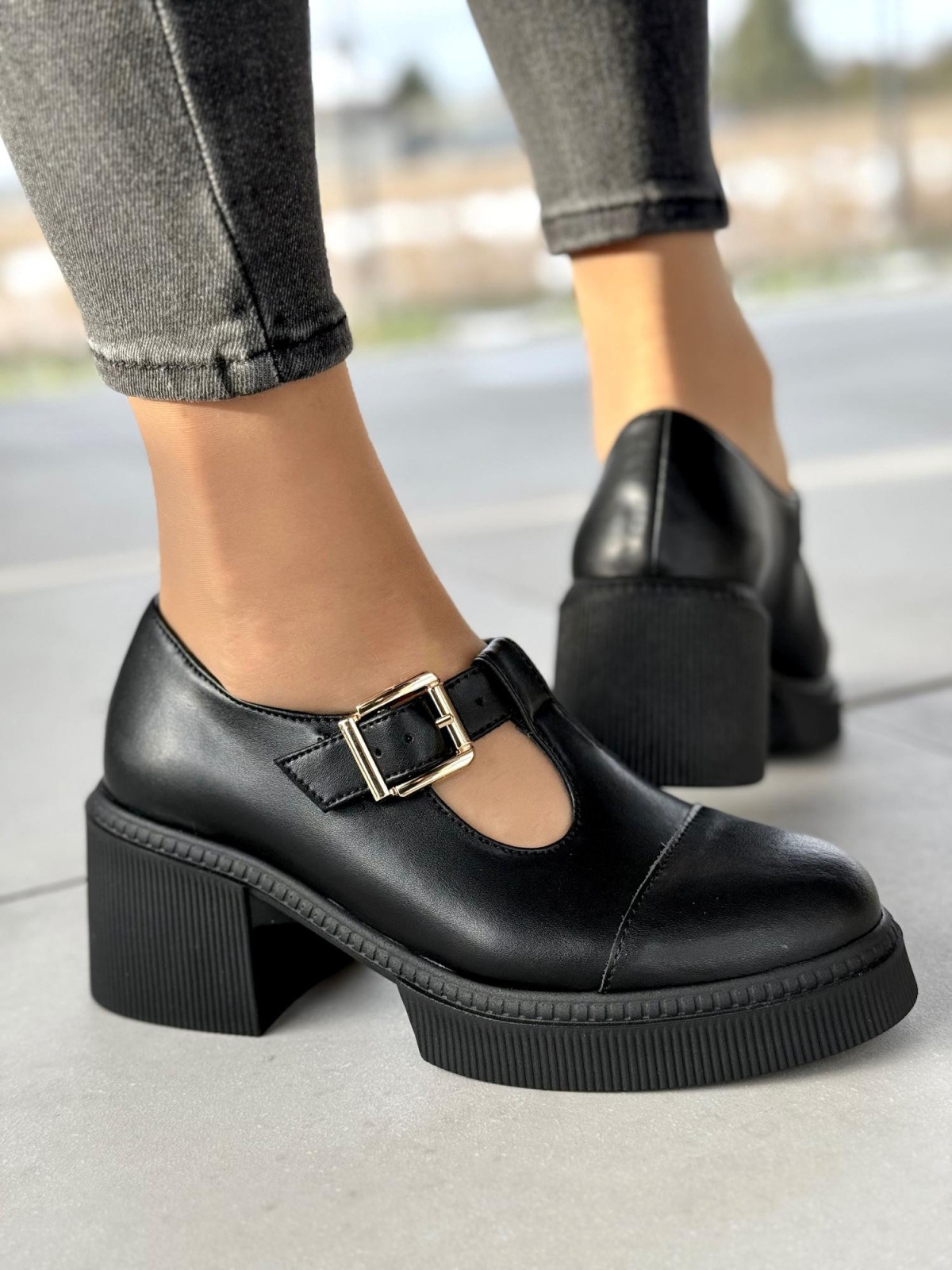 Półbuty damskie OLEKSY ze skóry naturalnej Polskiej produkcji