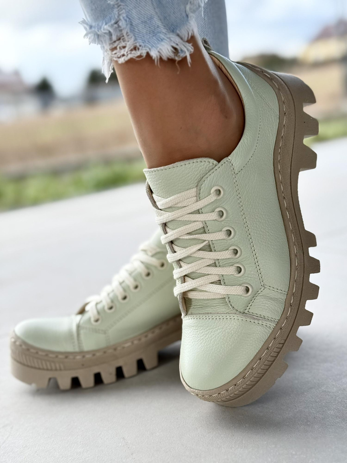 Trapery skórzane OLEKSY Polskiej produkcji