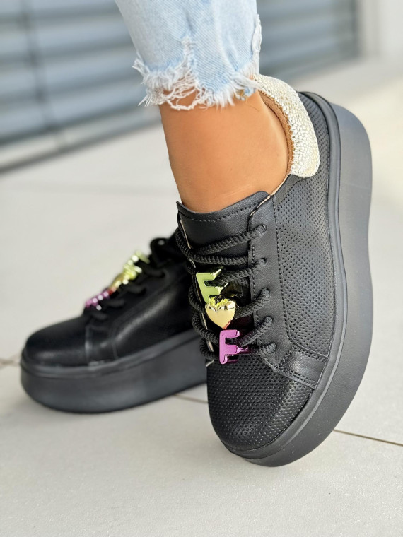 Sneakersy damskie ze skóry naturalnej