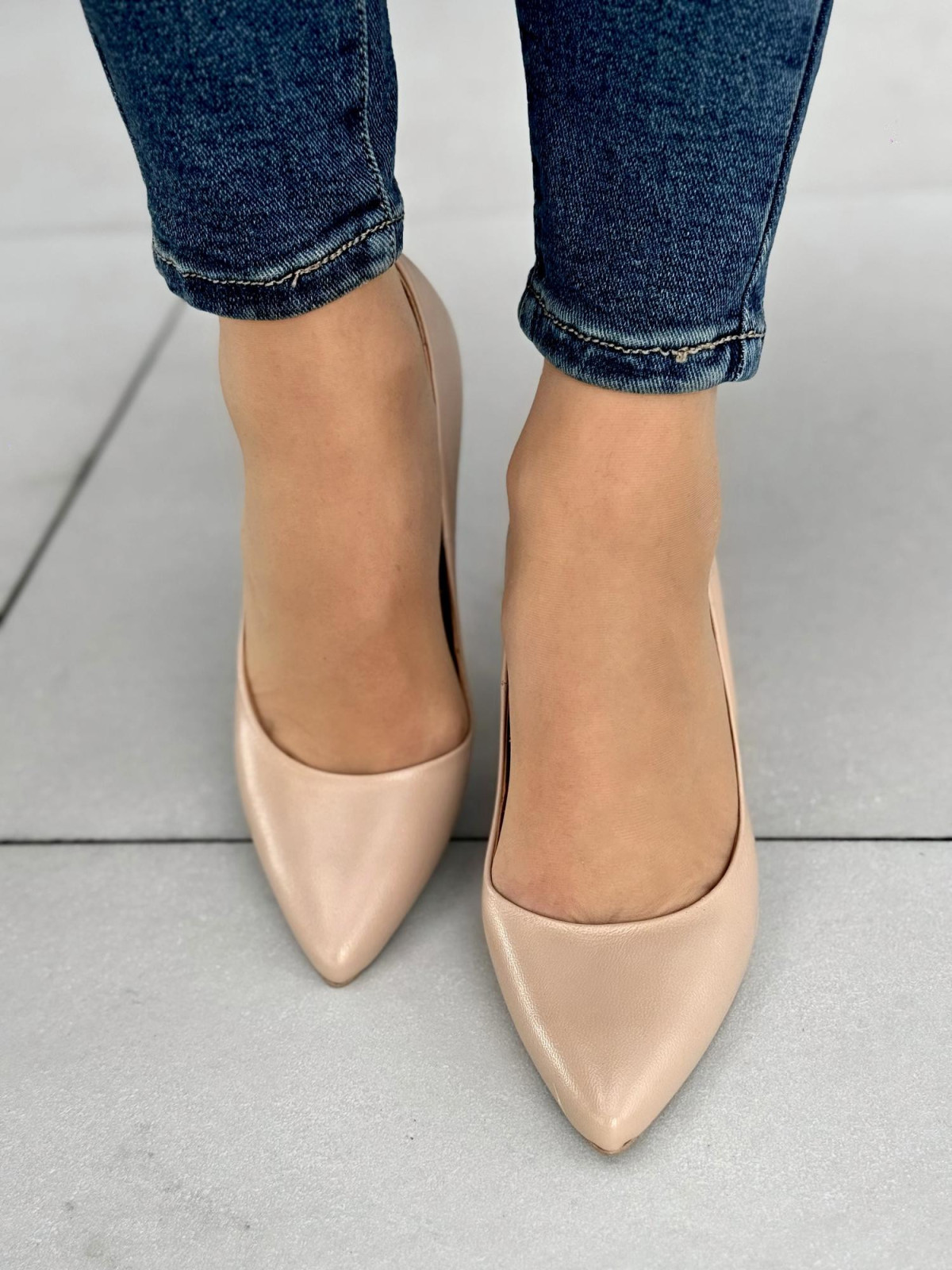 Czółenka OLEKSY ze skóry Polskiej produkcji