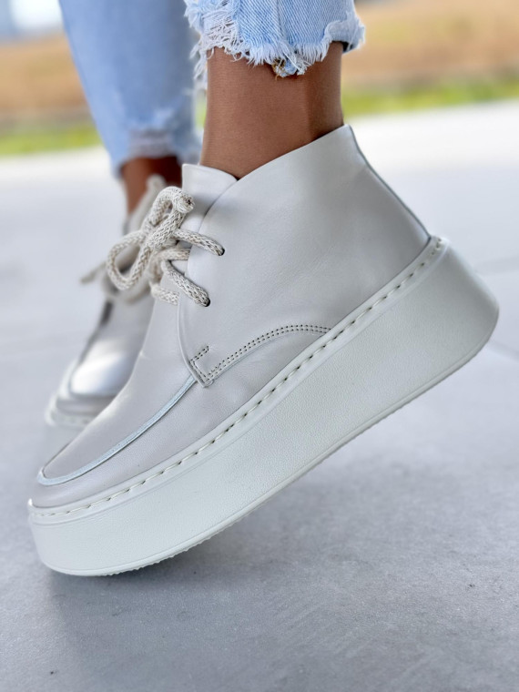 Półbuty damskie OLEKSY ze skóry naturalnej Polskiej produkcji