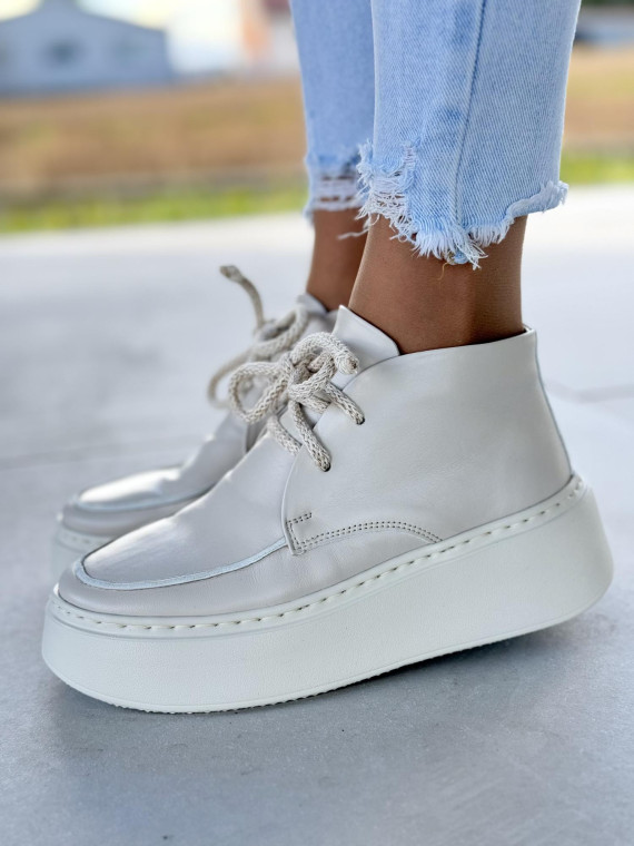 Półbuty damskie OLEKSY ze skóry naturalnej Polskiej produkcji