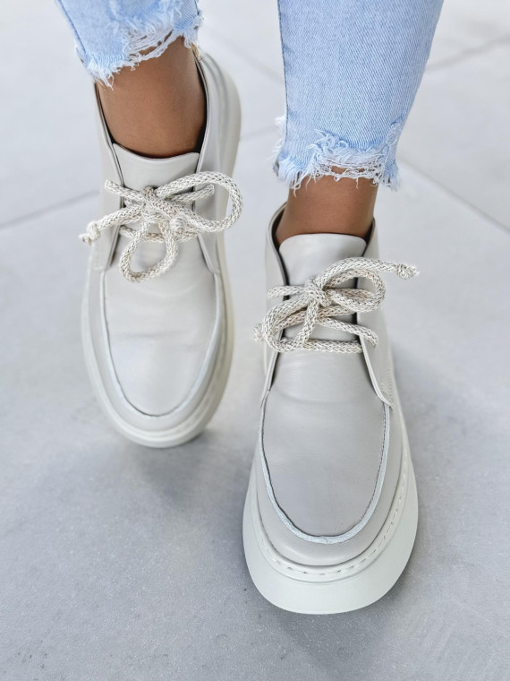 Półbuty damskie OLEKSY ze skóry naturalnej Polskiej produkcji