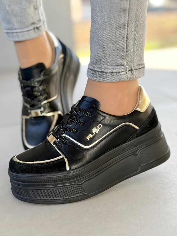 Sneakersy damskie ze skóry naturalnej