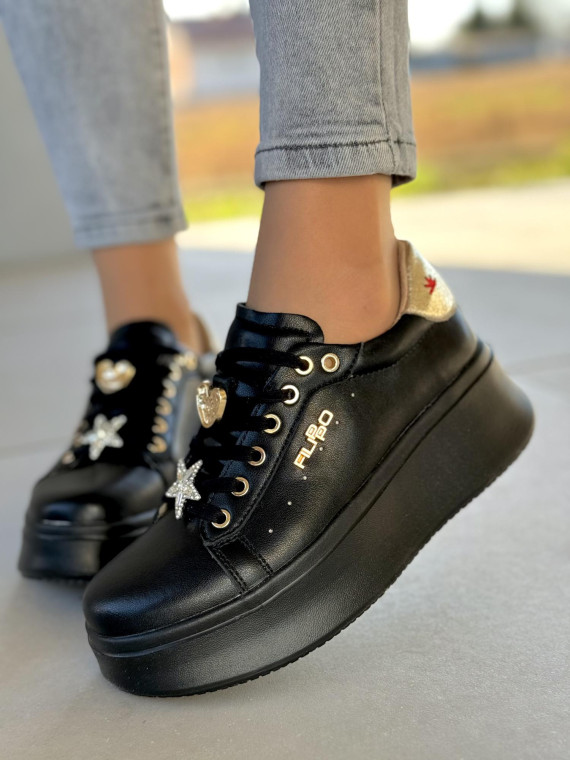 Sneakersy damskie ze skóry naturalnej