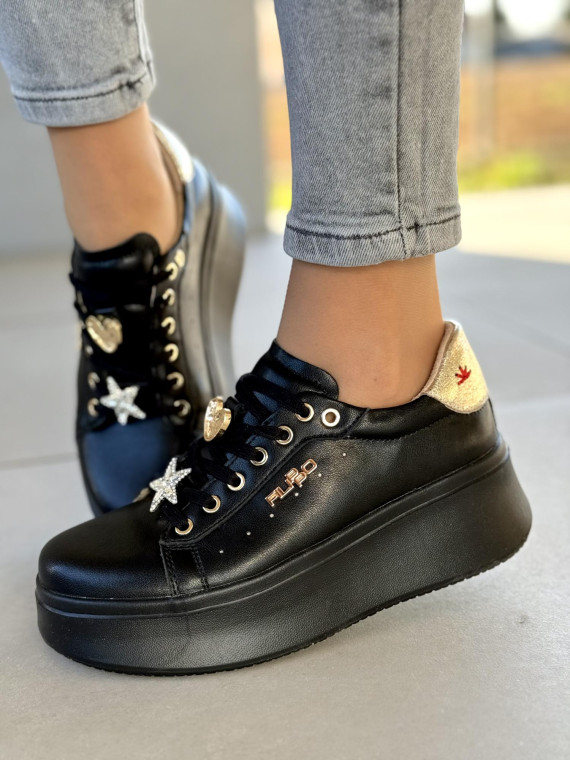 Sneakersy damskie ze skóry naturalnej