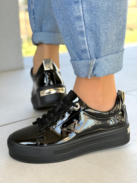 Sneakersy damskie ze skóry naturalnej