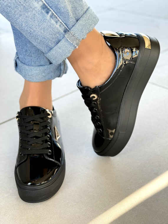 Sneakersy damskie ze skóry naturalnej