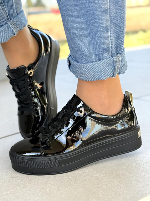 Sneakersy damskie ze skóry naturalnej