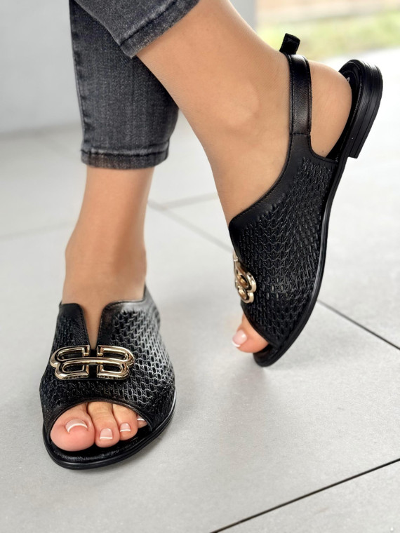 Sandały damskie skórzane OLEKSY Polskiej produkcji