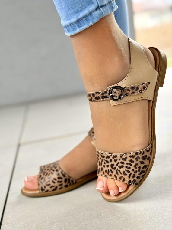 Sandały damskie skórzane OLEKSY Polskiej produkcji