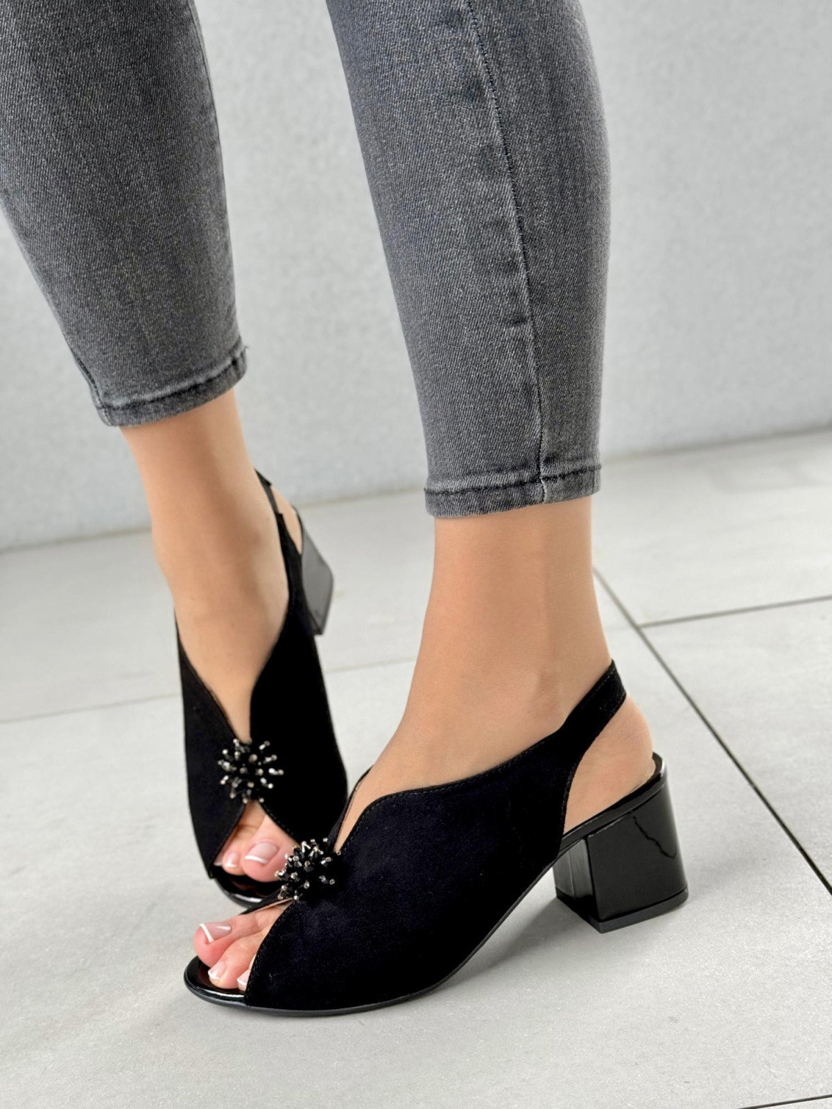 Sandały damskie skórzane OLEKSY Polskiej produkcji