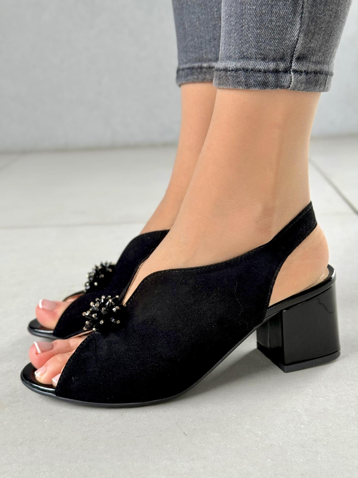 Sandały damskie skórzane OLEKSY Polskiej produkcji