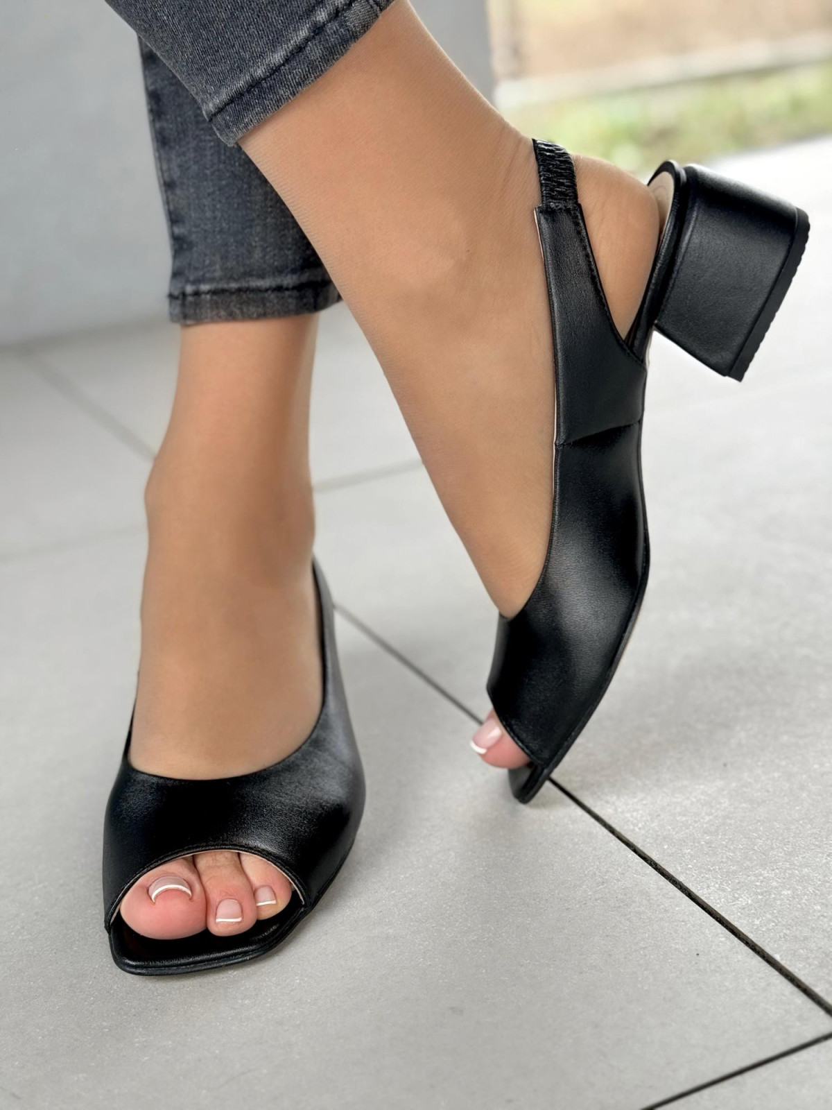 Sandały damskie skórzane OLEKSY Polskiej produkcji