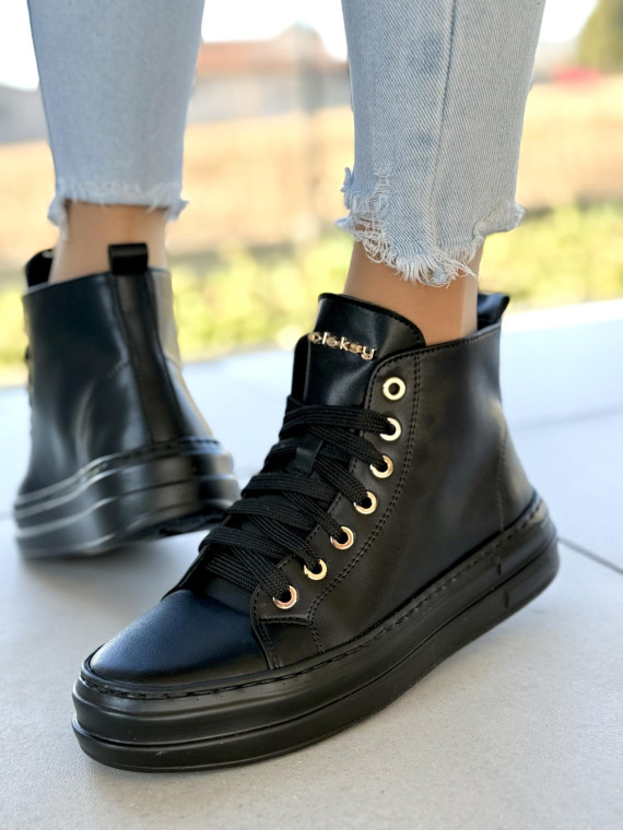 Sneakersy OLEKSY ze skóry Polskiej produkcji