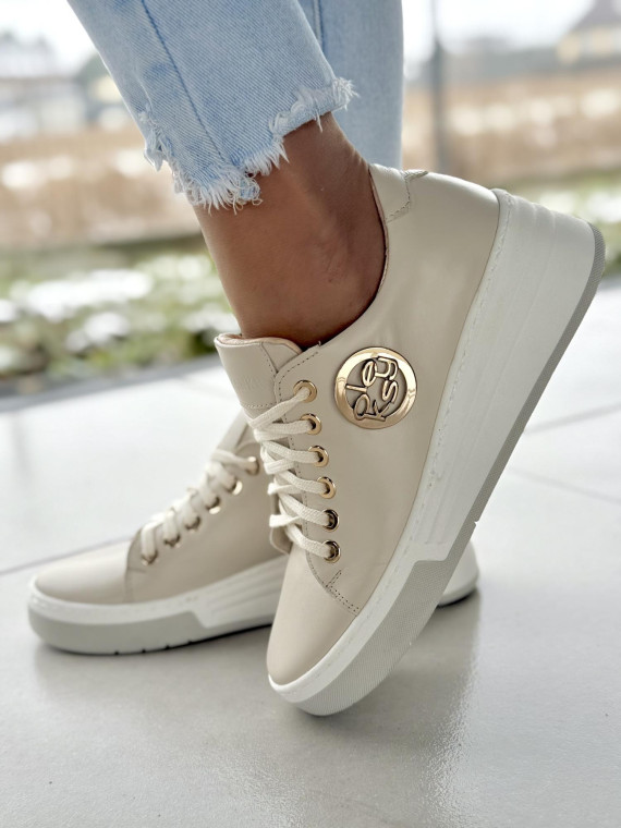 Sneakersy OLEKSY ze skóry Polskiej produkcji