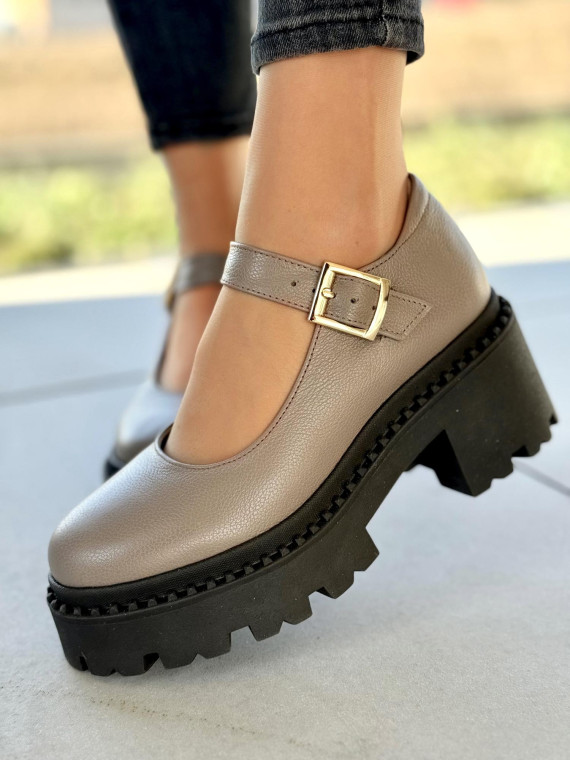 Półbuty damskie OLEKSY ze skóry polskiej produkcji