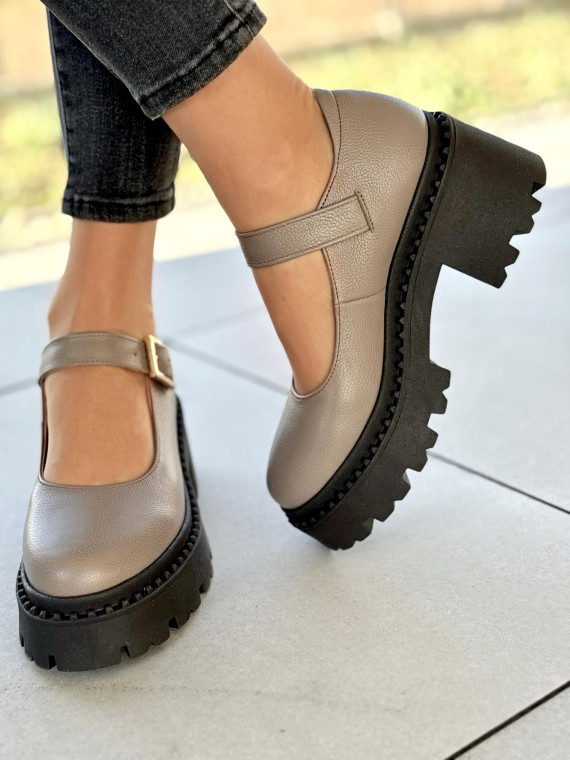 Półbuty damskie OLEKSY ze skóry polskiej produkcji