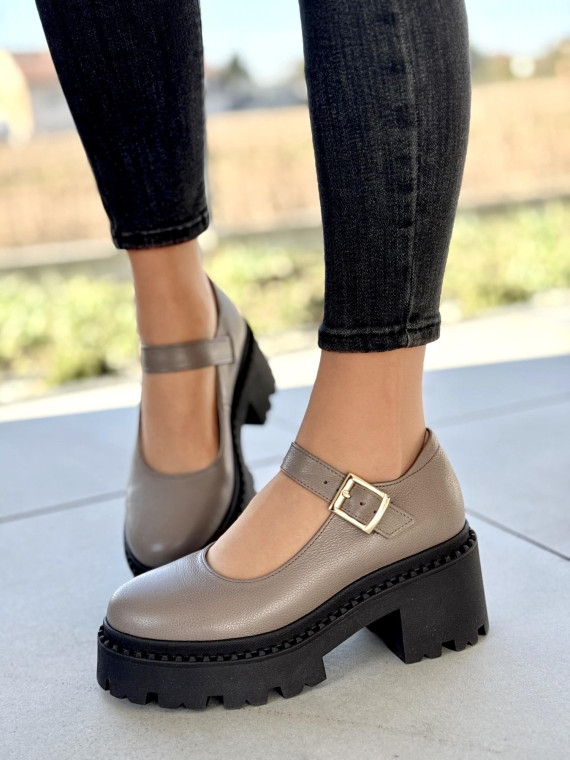 Półbuty damskie OLEKSY ze skóry polskiej produkcji