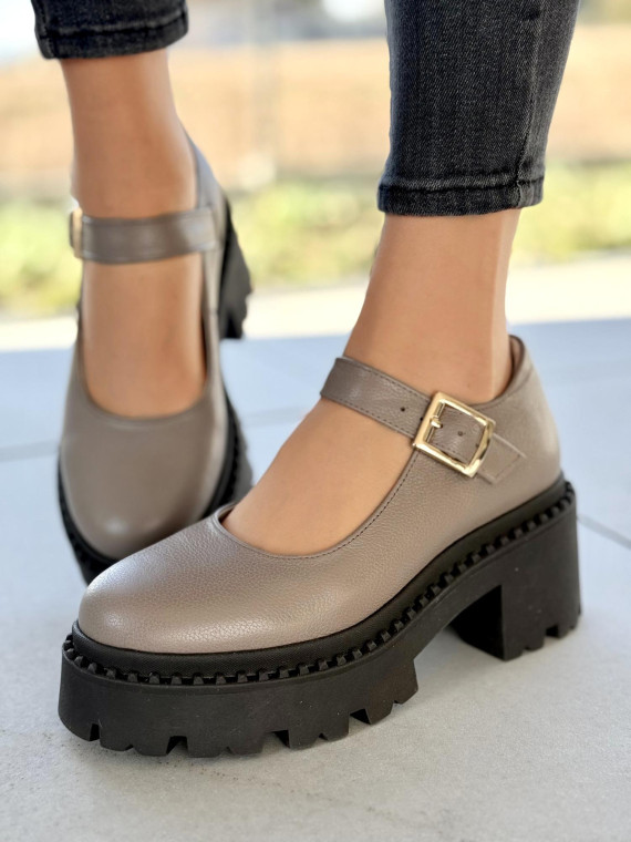 Półbuty damskie OLEKSY ze skóry polskiej produkcji