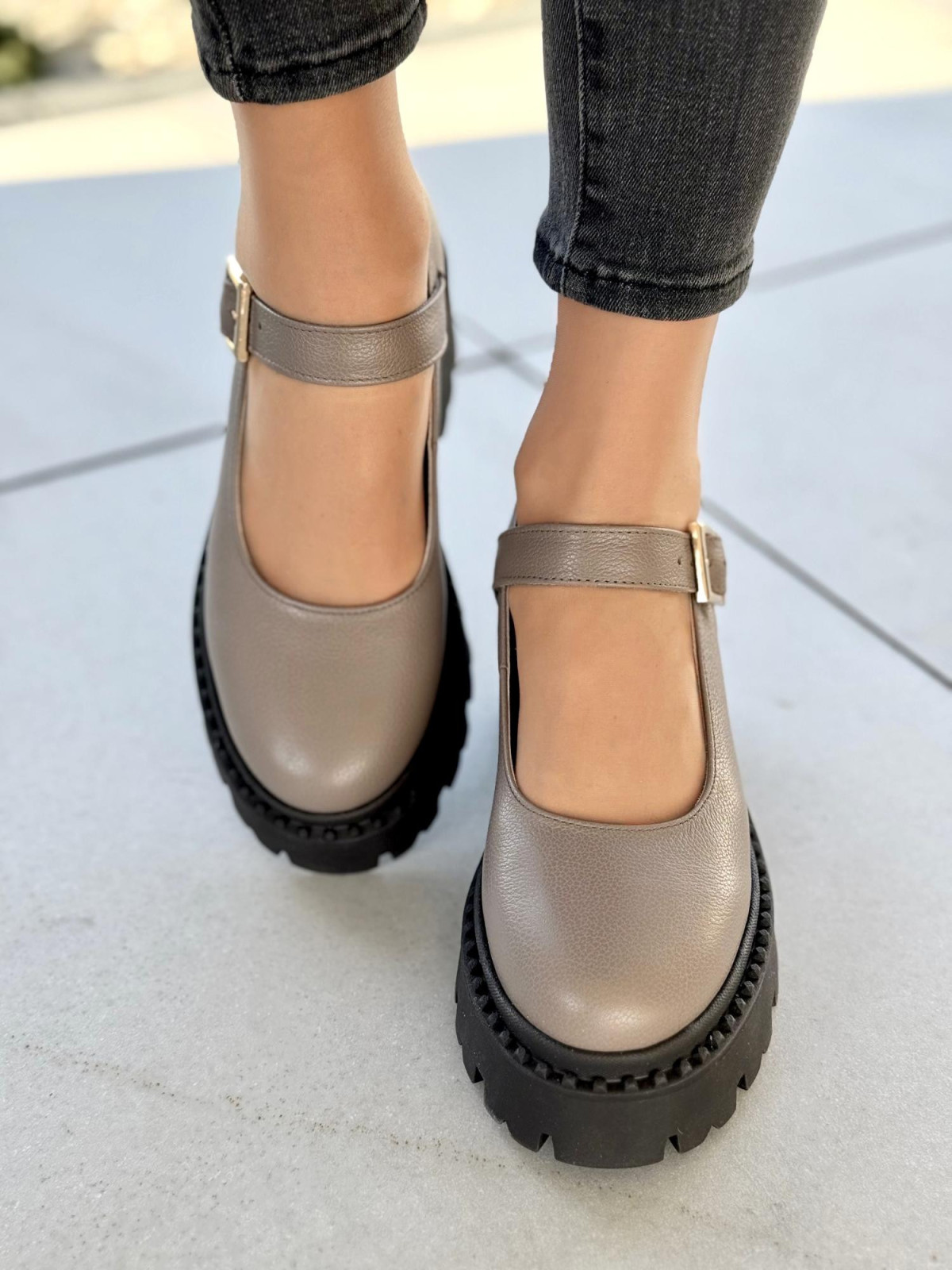 Półbuty damskie OLEKSY ze skóry polskiej produkcji