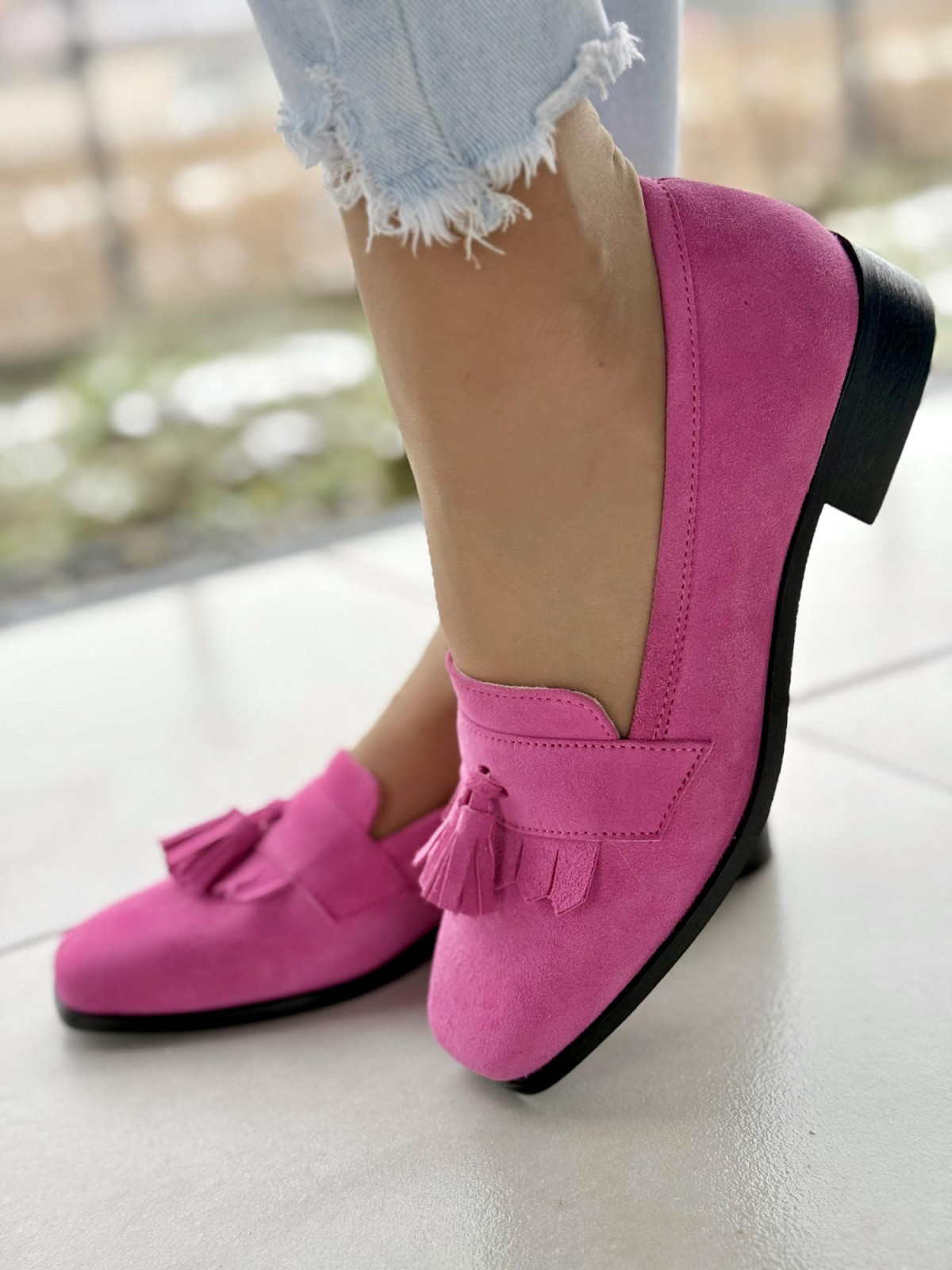 Mokasyny skórzane OLEKSY Polskiej produkcji