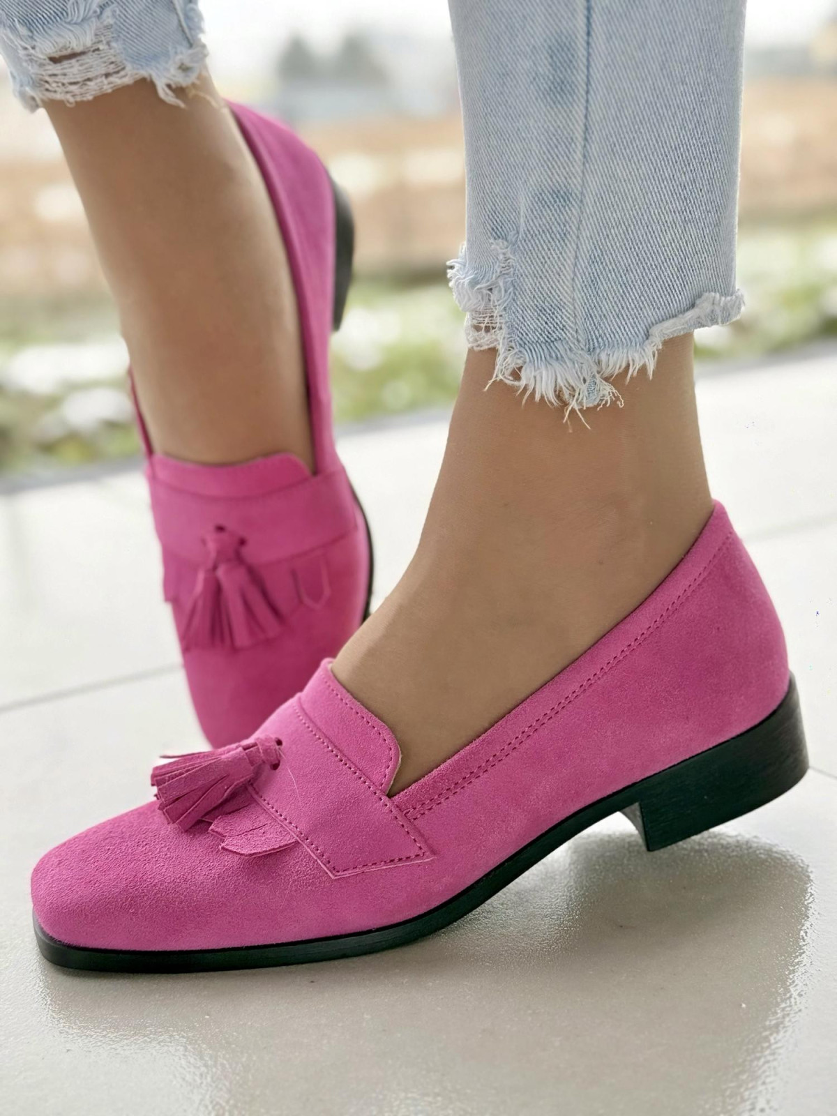 Mokasyny skórzane OLEKSY Polskiej produkcji