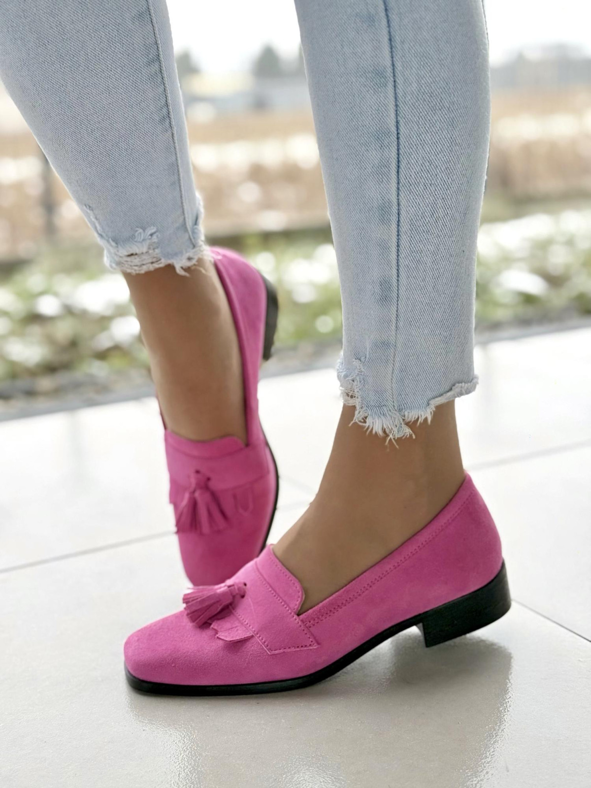 Mokasyny skórzane OLEKSY Polskiej produkcji