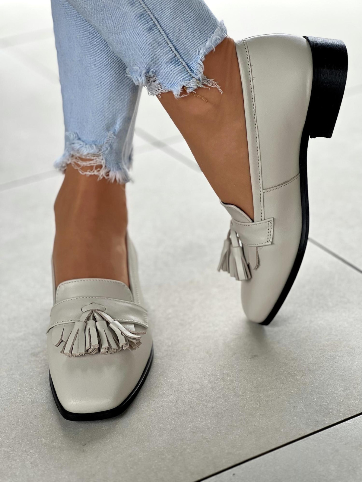 Mokasyny skórzane OLEKSY Polskiej produkcji