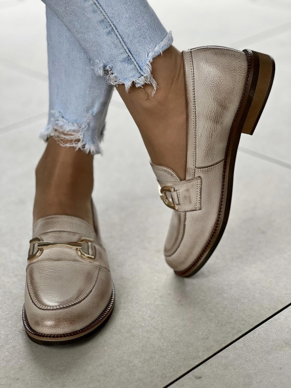 Mokasyny skórzane Polskiej produkcji