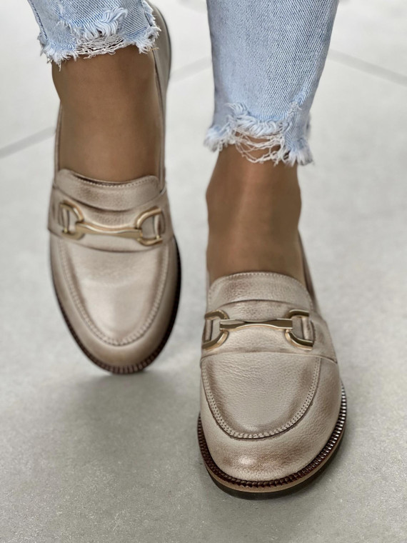 Mokasyny skórzane Polskiej produkcji