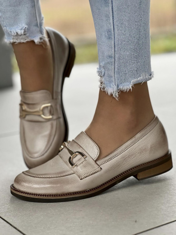 Mokasyny skórzane Polskiej produkcji